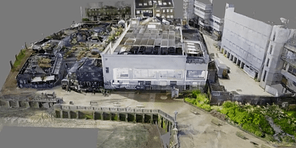 Princes Wharf geospatial data capture